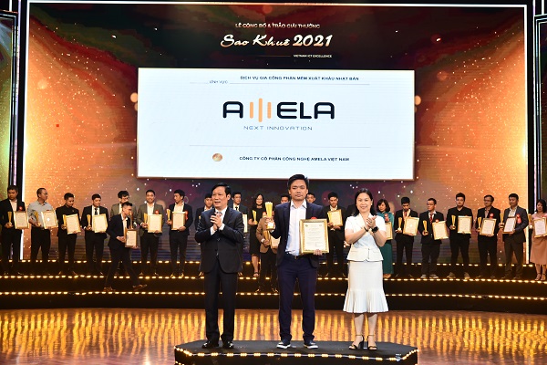 AMELA Technology - giành giải Sao Khuê lĩnh vực xuất khẩu phần mềm sau chỉ 2 năm phát triển