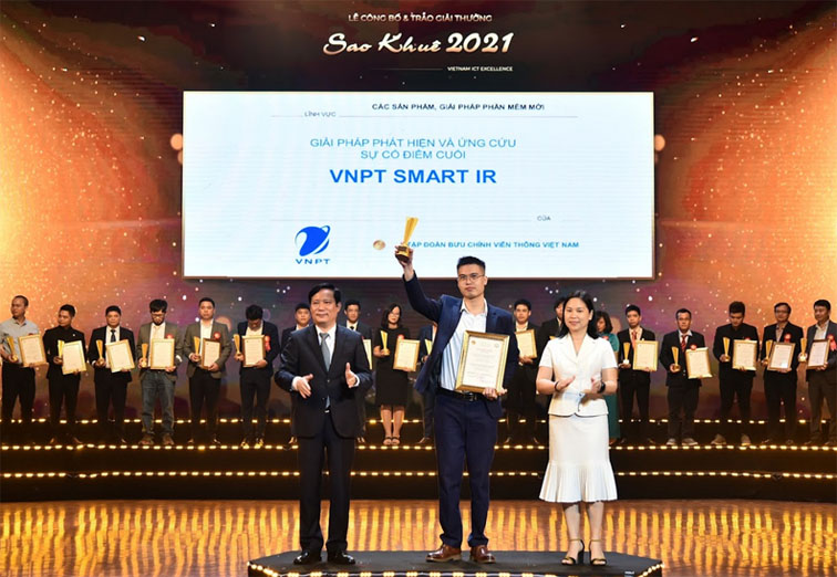 Sao Khuê 2021: VNPT Smart IR - Giải pháp công nghệ giúp nhà quản lý doanh nghiệp quản trị an toàn hệ thống