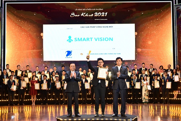 Giải pháp SmartVision của VNPT-IT được tôn vinh tại Sao Khuê 2021