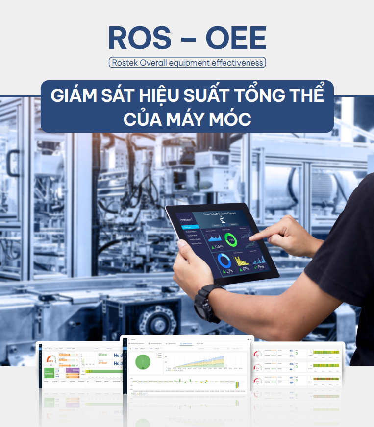 ROS_OEE Giải pháp giám sát hiệu suất tổng thể của máy móc