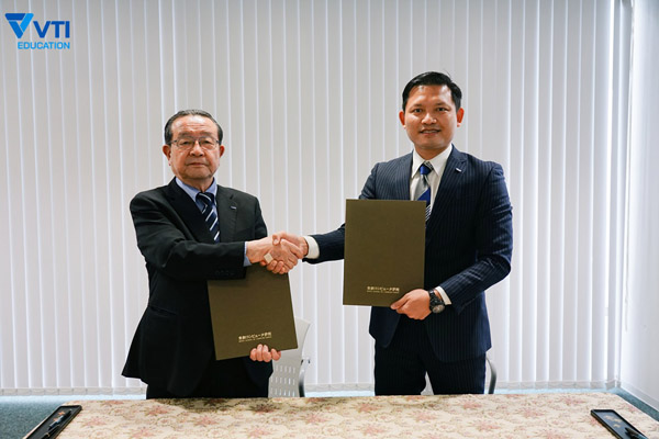 VTI Education và trường công nghệ thông tin Nhật Bản hợp tác đào tạo nhân lực đa quốc gia