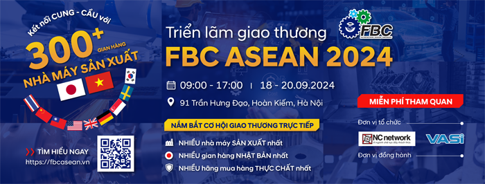 Triển lãm giao thương quốc tế ngành chế tạo - FBC ASEAN 2024